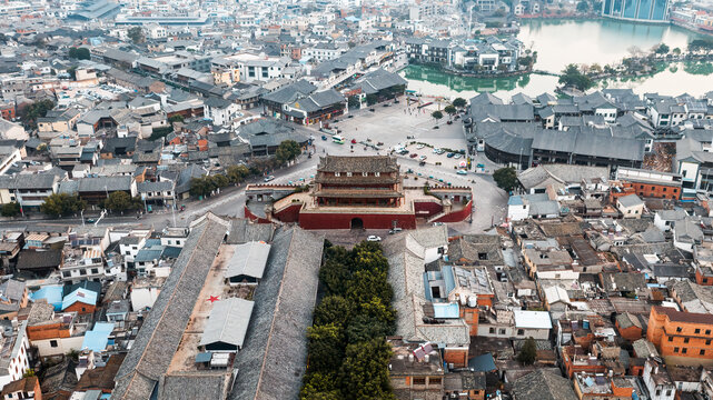 建水朝阳楼 古城地标，历史与人文的璀璨印记